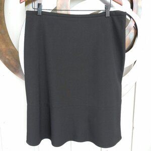 Classic Women's Black Skirt - Size 14
